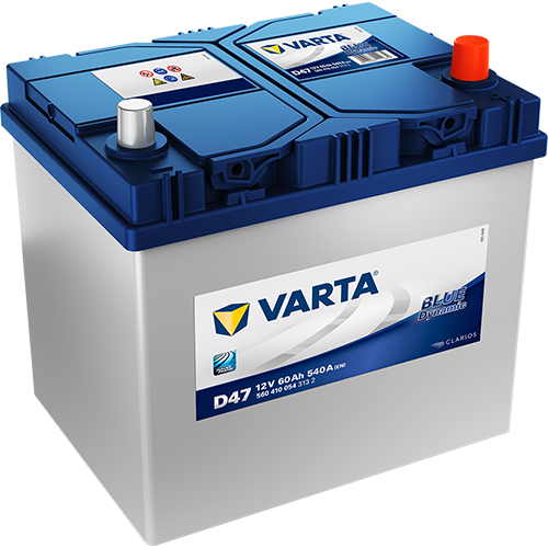VARTA 12V-60Ah BLUE dynamic (D47) - P