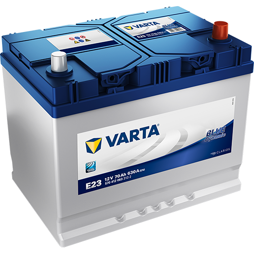 VARTA 12V-70Ah BLUE dynamic (E23) - P