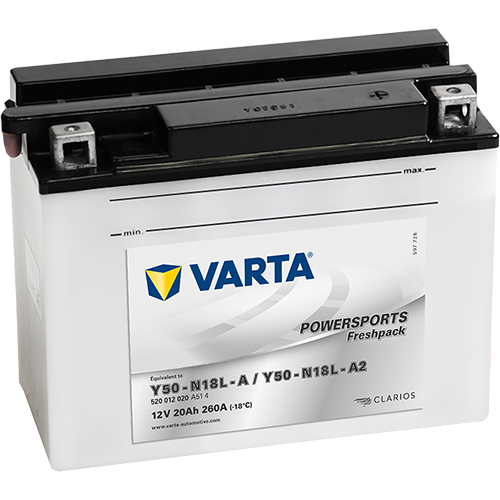 Motobat. VARTA 12V-20Ah (Y50-N18L-A)