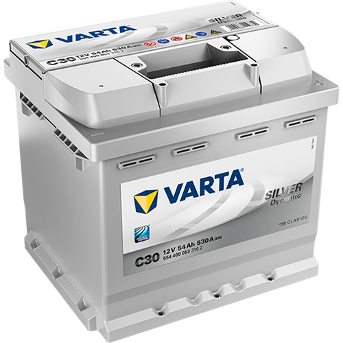 VARTA 12V-54Ah SILVER dynamic (C30) - P