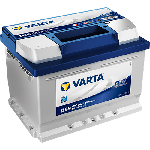 VARTA 12V-60Ah BLUE dynamic (D59) - P - nízká