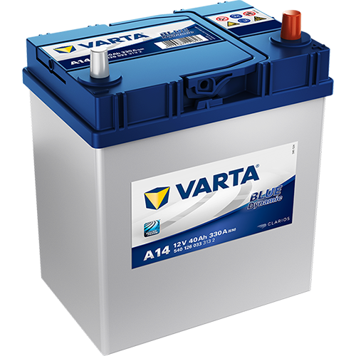 VARTA 12V-40Ah BLUE dynamic (A14) - P - úzký kontakt
