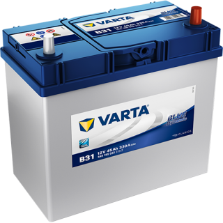 VARTA 12V-45Ah BLUE dynamic (B31) - P - úzký kontakt