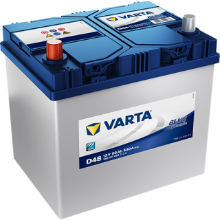 VARTA 12V-60Ah BLUE dynamic (D48) - L