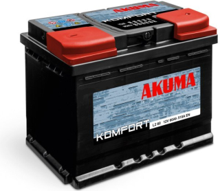 bat. AKUMA KOMFORT 12V-60Ah