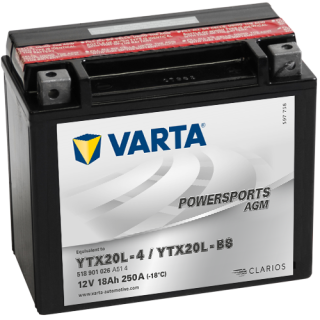 Motobat. VARTA 12V-18Ah - AGM (YTX20L-BS )