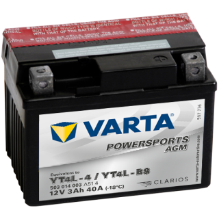 Motobat. VARTA 12V-3Ah - AGM ( YT4L-BS )