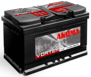 bat. AKUMA VORTEK 12V-60Ah - nízká
