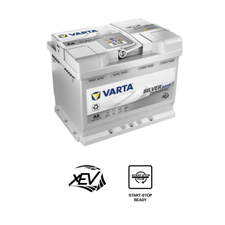 VARTA 12V-60Ah SILVER dynamic AGM (D52)
