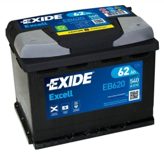 bat. EXIDE Excell 12V-62Ah - P