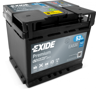 bat. EXIDE Premium 12V-53Ah - P