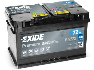 bat. EXIDE Premium 12V-72Ah - P